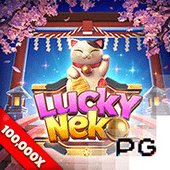 Lucky Neko at Nustar Rewards Counter